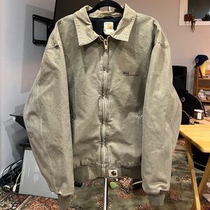 vintage carhartt j102 santa fe jacket DES